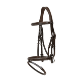 Dy'on Working Collection Flash Noseband Bridle with Snap Cheekpieces